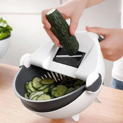 Wet Basket Vegetable Cutter & Strainer – Multi-Functional Kitchen Tool